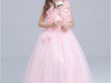 10 Year Old Birthday Dresses Teenage 10 12 13 Years Old Pink Flowers Princess Girls