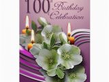 100 Birthday Invitation Cards 100th Birthday Celebration Invitation Cards Zazzle