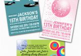 13th Birthday Dance Party Invitations Paper Perfection Dance Party Invitations