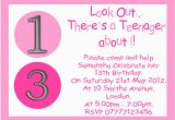 13th Birthday Invitation Wording Ideas Personalised Boys Girls Teenager 13th Birthday Party