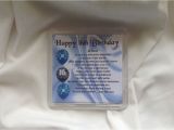 16th Birthday Cards for son Personalised Coaster son Poem 16th Birthday Design