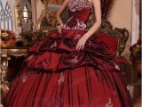 16th Birthday Dresses Burgundy Puffy Skirt Quinceanera Dress for 16th Birthday Party