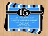 16th Birthday Party Invitations for Boys 13th 15th 16th Birthday Boy or Any Age Adult Birthday Party