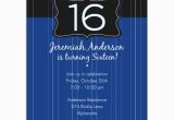 16th Birthday Party Invitations for Boys Boy 16th Birthday Invitation orderecigsjuice Info