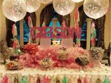 16th Birthday Table Decorations Gorgeous Sweet 16 Candy Buffet with Tassel Confetti