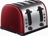 18th Birthday Gifts for Him Argos Russell Hobbs 21301 Legacy toaster Red Iwoot