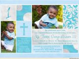 1st Birthday and Christening Invitation Wording First Birthday and Baptism Invitations Dolanpedia