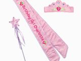 1st Birthday Girl Sash Strawberry Shortcake Birthday Girl Pink Sash and Crown Set