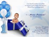 1st Year Birthday Invitation Templates Baby Boy First Birthday Invitations Free Invitation