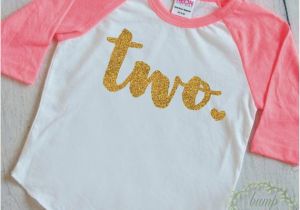 2 Year Old Birthday Girl Outfit 2 Year Old Birthday Shirt Girl Two Year by