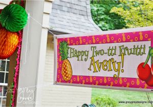 2 Year Old Birthday Party Decorations 2 Year Old Party Idea Fruit theme Party