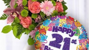 21 Birthday Flowers 21st Birthday Flowers and Balloon Available for Uk Wide