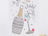 21st Birthday Cards for Her 21st Birthday Card Celebrate Sparkle Only 99p