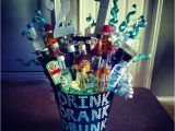21st Birthday Gifts for Him Jewellery 21st Birthday Alcohol Bouquet for Him Alcohol Glitter