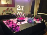 21st Birthday Table Decorations 21st Birthday Party Table Setup Party Planning