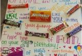 24th Birthday Present Ideas for Him Happy Birthday Candy Cards Google Search Birthday