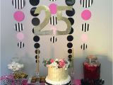 25th Birthday Decorations for Her Birthday Party Ideas 25th Birthday Parties Birthday