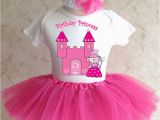 2nd Birthday Dresses Princess Pink Castle 2nd Second Birthday Shirt Tutu Outfit
