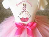 2nd Birthday Girl Outfits Cupcake Pink Two Candles 2nd Birthday Shirt Tutu Party