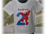2t Birthday Girl Shirt Personalized Boys Elmo Birthday Number Shirt 2t 3t 4t