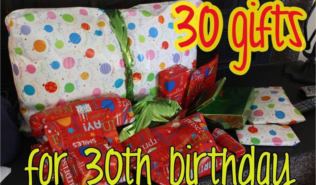 30 Days Of Gifts for 30th Birthday for Him 10 Unique 30th