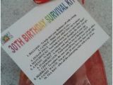 30th Birthday Celebration Ideas for Him Uk 30th Birthday Survival Kit Fun Unusual Novelty Present