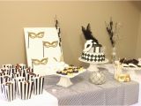 30th Birthday Decorations Black and White Masquerade Party 30th Birthday Bash Melissa Creates
