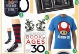 30th Birthday Gift Ideas for Him Funny 30 Years 30th Birthday and Presents On Pinterest