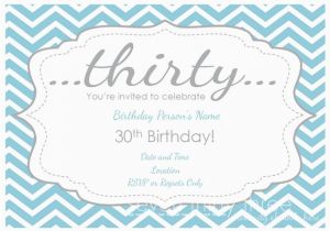 30th Birthday Invitation Sayings Free Printable 30th Birthday Party Invitations New Party