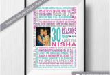 31st Birthday Present Ideas for Him 21st 30th 31st Birthday Gift Best Friend Gift 31 Reasons