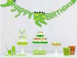 3d Dinosaur Happy Birthday Banner Dinosaur Happy Birthday Paper Banner Hanging Bunting Party