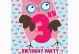 3rd Birthday Party Invites 3rd Birthday Party Supplies Party Delights