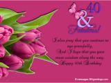 40 Birthday Flowers 40th Birthday Wishes 365greetings Com