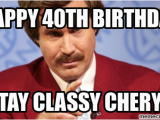 40 Birthday Memes Happy 40th Birthday