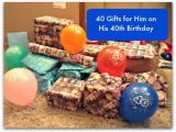 40 Presents for 40th Birthday Ideas 40 Gifts for Him On His 40th Birthday Stressy Mummy
