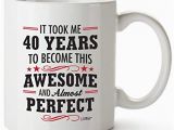 40 Year Old Birthday Gifts for Male Funny Birthday Gifts for 40 Year Old Woman Gift Ftempo