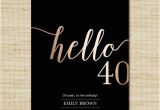 40 Year Old Birthday Invitations 25 Best Ideas About 40th Birthday Invitations On