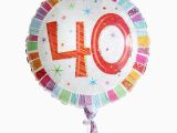 40th Birthday Flowers Delivery 40th Balloons Party Favors Ideas