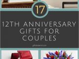 40th Birthday Ideas for Couples 35 Good 12th Wedding Anniversary Gift Ideas for Him Her