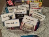 40th Birthday Ideas for Girlfriend Inside the Turning 40th Birthday Gift Basket My Friend