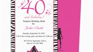 40th Birthday Invite Template Invitation Templates 40th Birthday Party Http