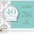 40th Birthday Party Invites Free Templates Surprise 40th Birthday Invitation Free Template