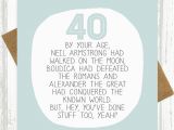 40th Birthday Place Cards by Your Age Funny 40th Birthday Card by Paper Plane