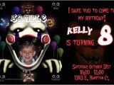 5 Nights at Freddy S Birthday Invitations Five Nights at Freddys Birthday Invitations