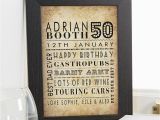 50 Birthday Gifts for Him 50th Birthday Gifts Present Ideas for Men Chatterbox Walls