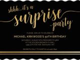 50th Birthday Email Invitations Shhh Its A Surprise 50th Birthday Invitation 50th