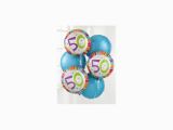 50th Birthday Flowers Delivery 50th Birthday Balloon Bouquet Inverness Flowers