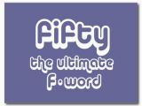50th Birthday Gifts for Her Funny 50th Birthday Gifts Fifty the Ultimate F Word Postcard