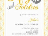 50th Birthday Invitations Free 50th Birthday Invitation Templates Free Printable A