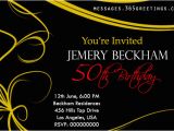 50th Birthday Invitations Free 50th Birthday Invitations and 50th Birthday Invitation